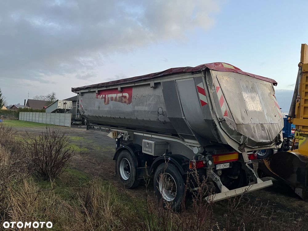 Langendorf SKA 20/26 4960kg 2 osie 38t DMC zestaw naczepa wywrotka Hardox - 14