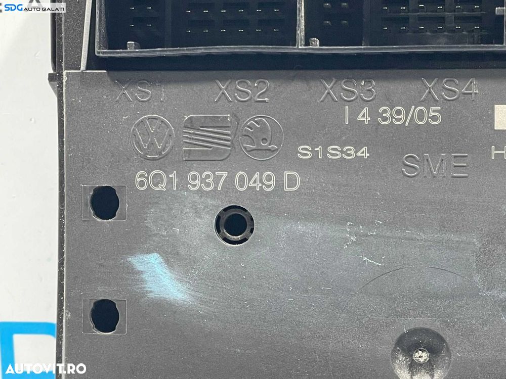 Unitatate Modul Calculator Control Confort Volkswagen Fox 2005 - 2012 Cod 6Q1937049D [L3782] - 2