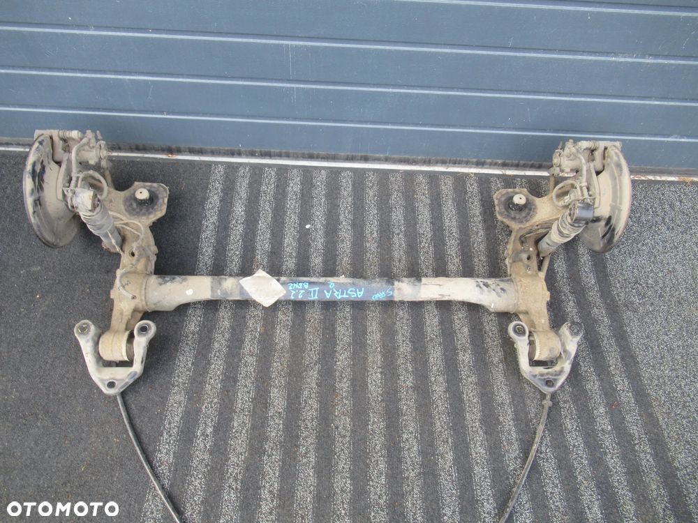 ZAWIESZENIE BELKA OŚ TYLNE TYŁ OPEL ASTRA G II 2 2.2 16V BENZYNA 5 SZPILEK - 2