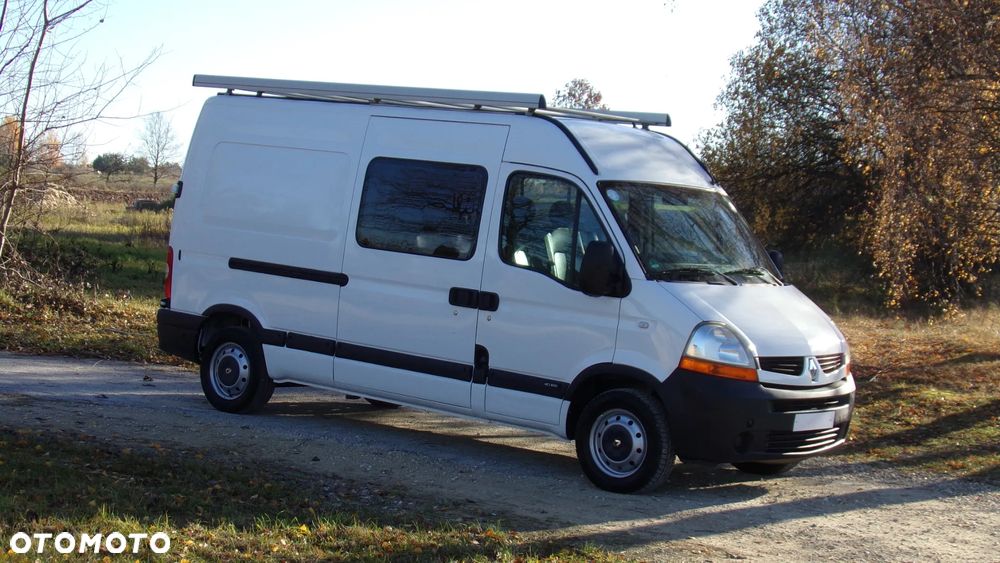 Renault MASTER 2.5 L2H2 * KLIMA * BRYGADÓWKA 6 OSÓB * ZADBANY ! - 4