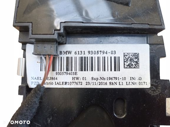 BMW F23 F33 LAMPKA PODSUFITKI OŚWIETLENIE 9305794 - 3