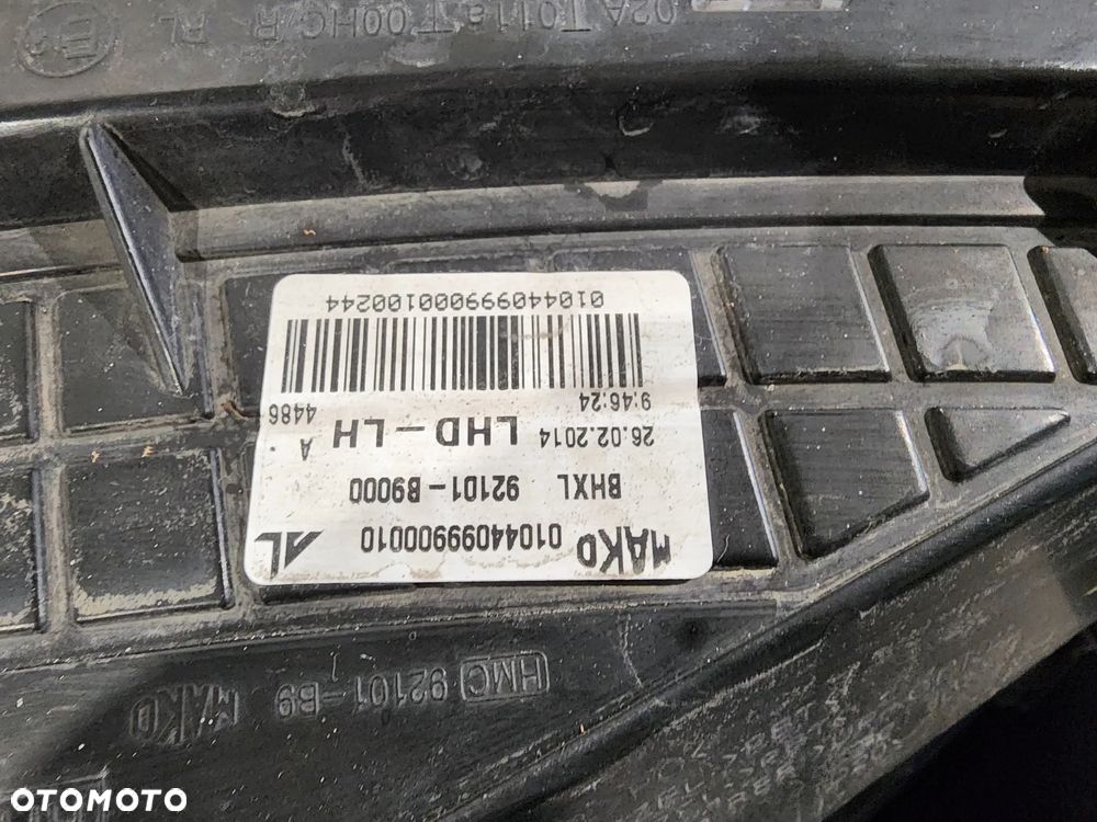 Hyundai I10 2 II reflektor lampa przód KOMPLET ORYG. - 7