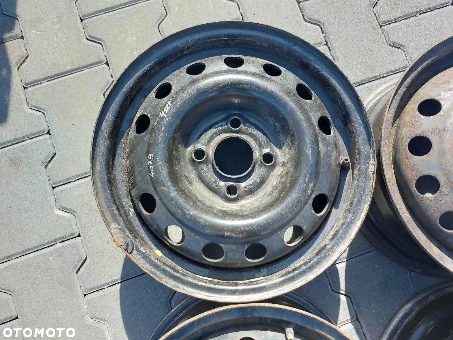FELGA STALOWA 5,5X14 ET49 4X100 FI 57,1 GOLF III - 6