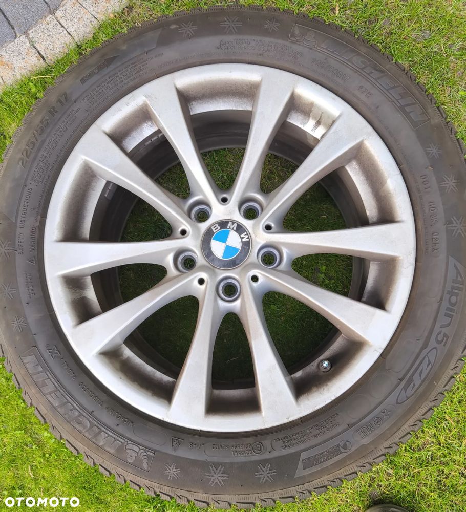 Alufelgi 17" BMW z oponami zimowymi Michelin Alpin5 225/55 - 7