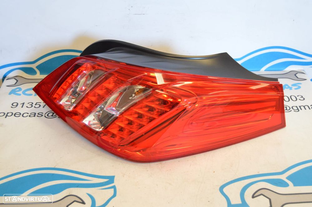 FAROLIM FAROLINS TRASEIRO TRÁS DIREITO ORIGINAL 9686293680A 9686293680 PEUGEOT 508 I 1 MK1 8D 2.0 HDI 163CV RH01 - 1