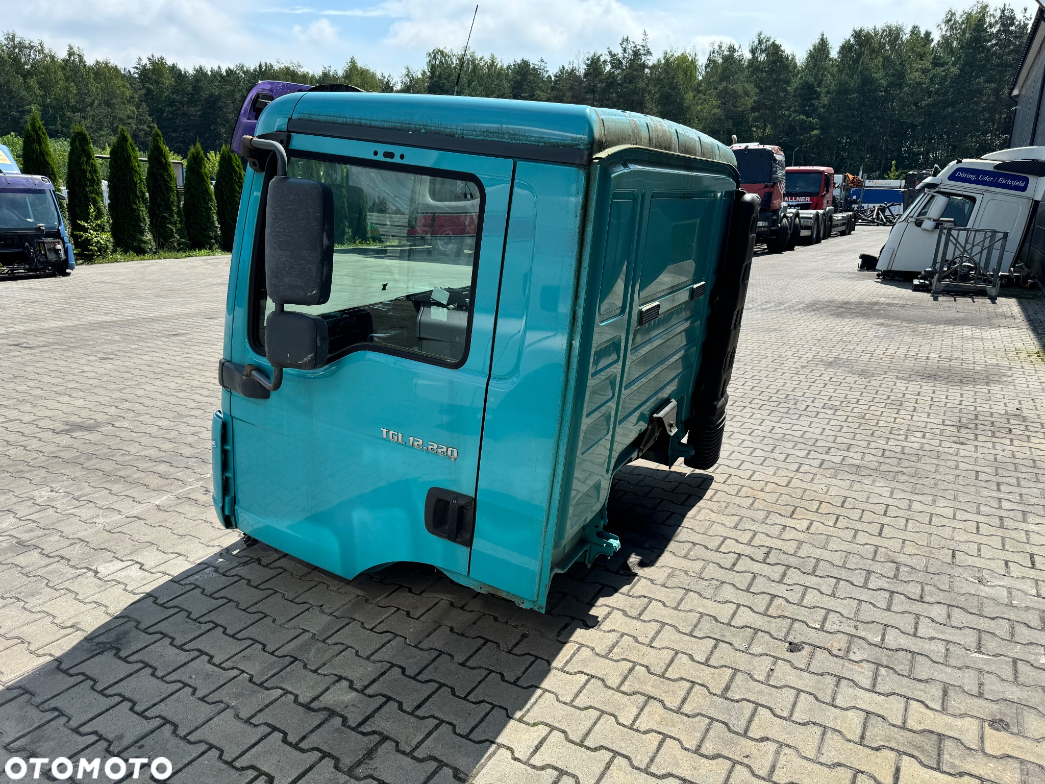 Kompletny szkielet kabiny dziennej Man Tgl 12.220 - 3