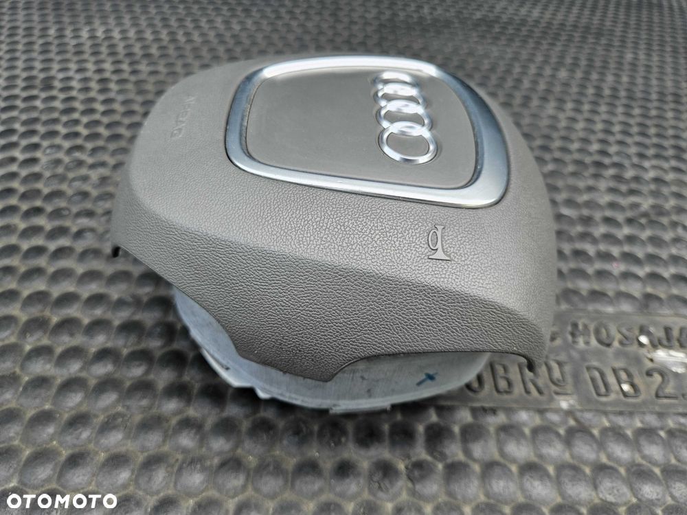 Kierownica 4F0419091BB  4F0880201S Grzana Podgrzewana Multifunkcja Czarna Skóra Air Bag Poduszka AUDI A6 C6 Q7 A4 B7 A3 8P A8 - 32