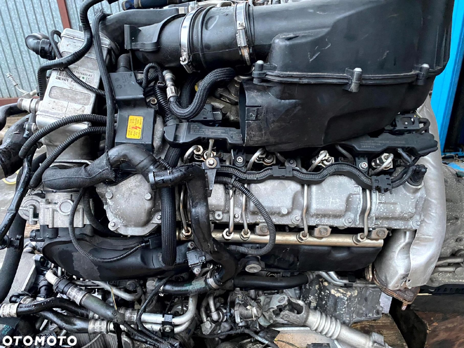 BMW OE N63B44A SILNIK KOMPLETNY 4.4 V8 408KM F07 550i GT NISKI PRZEBIEG - 5