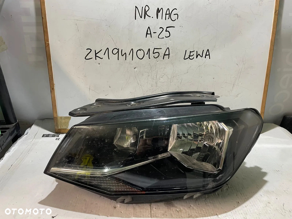 LAMPA LEWA PRZÓD VW CADDY 2K LIFT 2K1941015A
