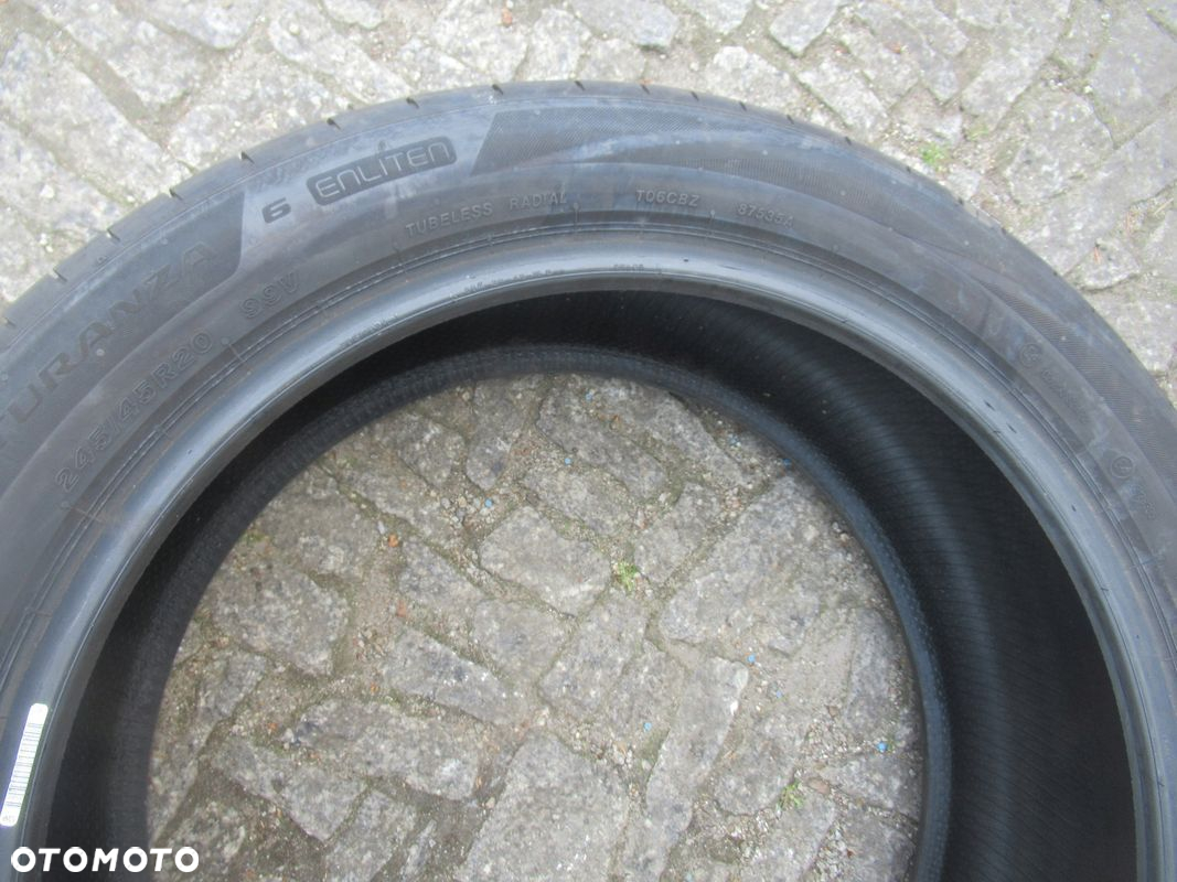 OPONY LATO 4szt BRIDGESTONE TURANZA 6 245/45R20 99V DEMO 2024r - 7
