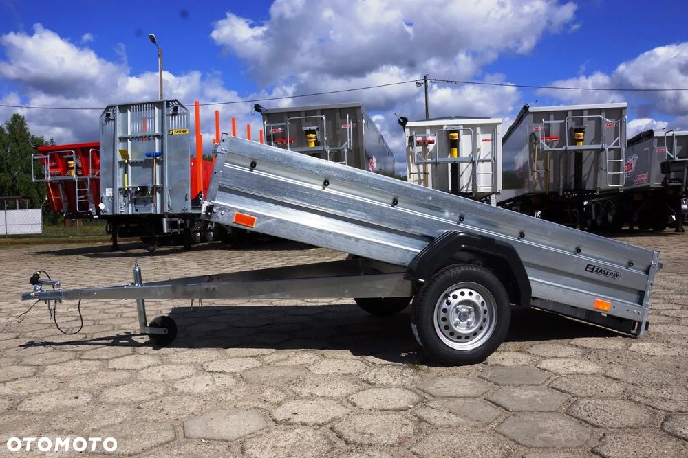 Zaslaw 1 oś, przyczepa towarowa MOCNA I SOLDNA DMC 750 KG - 10