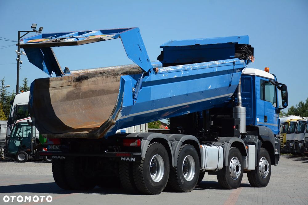 MAN TGS 480 / 2016r / 8x4 / Mulda / Retarder / Idealny stan / Mały przebieg - 6