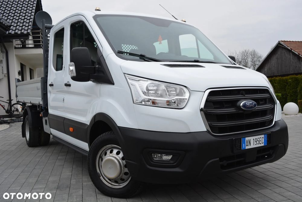 Ford TRANSIT_PIĘKNY 2020/21 Rok-EURO 6+KLIMA_SOLIDNA 3-STRONNA ORYGINALNA WYWROTKA Z WŁOCH_7-OSÓB BRYGADÓWKA DOKA - 34