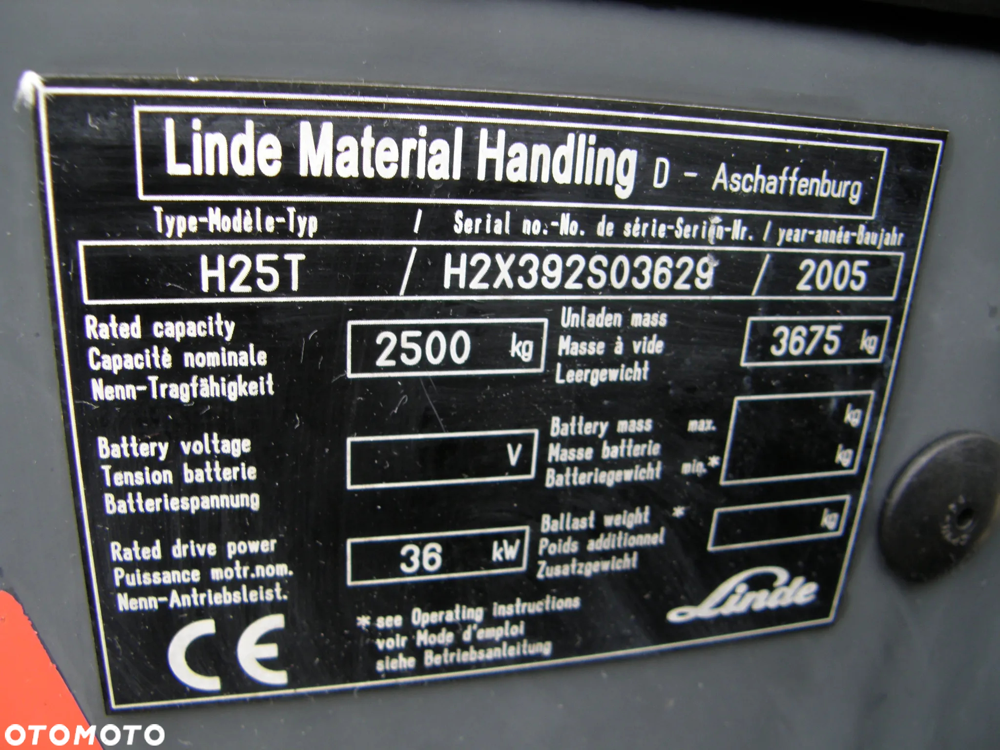 Linde H25T TRIPLEX 4,75m kabina przesuw z Niemiec - 24