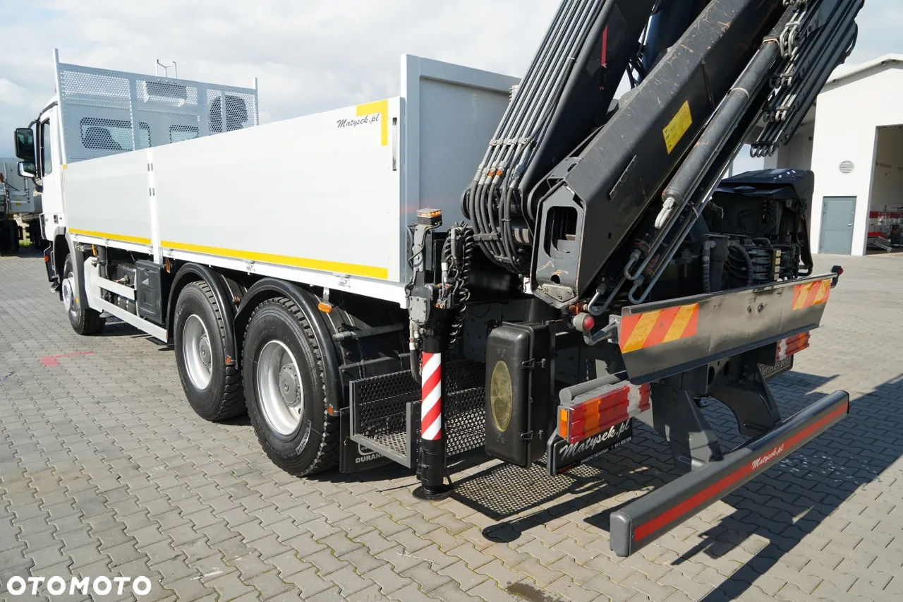 Mercedes-Benz ACTROS 2636 / 6x4 / SKRZYNIOWY 6,5 M + HDS HIAB / MOCNA PODŁOGA / STEROWANIE RADIOWE / ROTATOR / SPROWADZONY - 15