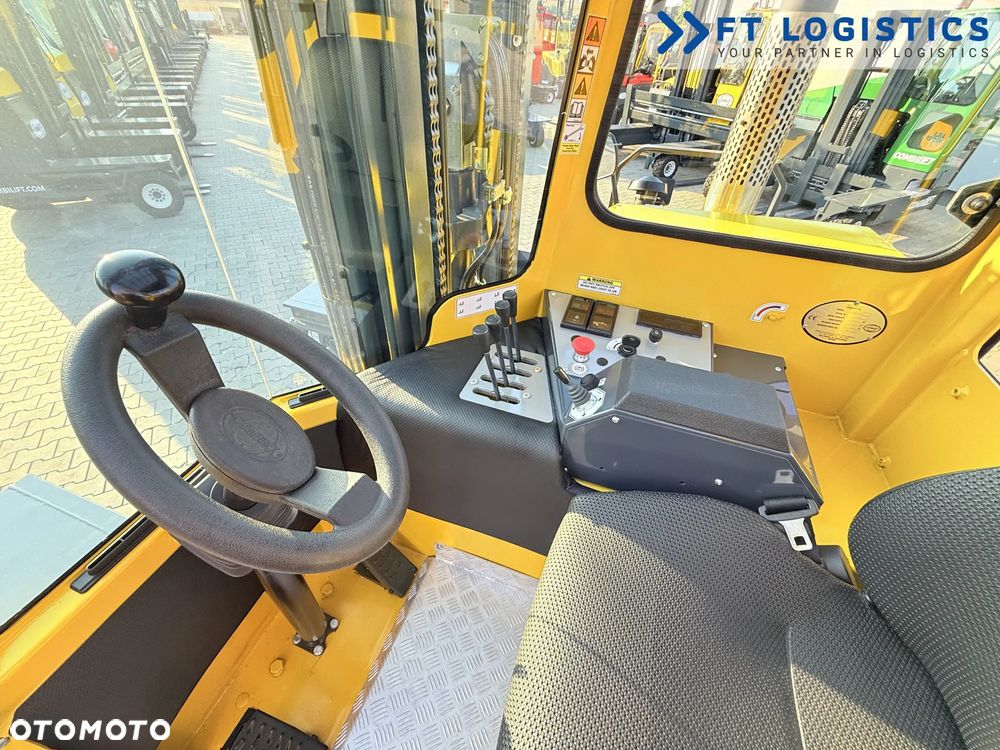 Combilift WÓZEK CZTEROKIERUNKOWY - WIELOKIERUNKOWY | COMBILIFT C5000XL | GAS | TRIPLEX 6920 MM | POZYCJONER WIDEŁ | WOLNY SKOK | NOWE OPONY | OGRZEWANIE | PO SERWISIE | STAN IDEALNY - 12