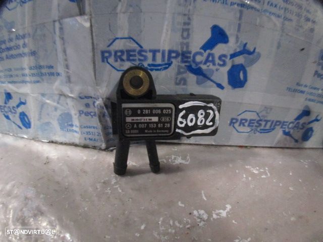 Modulo 0281006025 A0071536128 MERCEDES W204 2008 C220 Cdi 170Cv 5P PRETO Sensor Pressão De Gases De Escape  MERCEDES W203 2006 C220 CDI 0P - 1