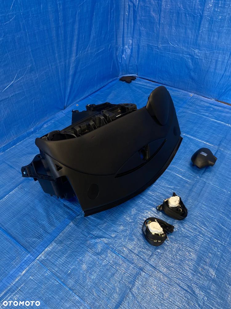 CITROEN DS3 DESKA ROZDZIELCZA KONSOLA KOKPIT PODUSZKI AIRBAG PASY ORYGINAŁ KOMPLET - 2