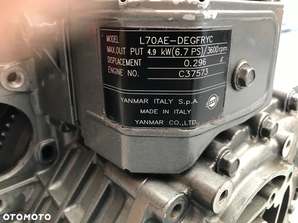 SILNIK YANMAR L70 AE 2700zł netto - 5
