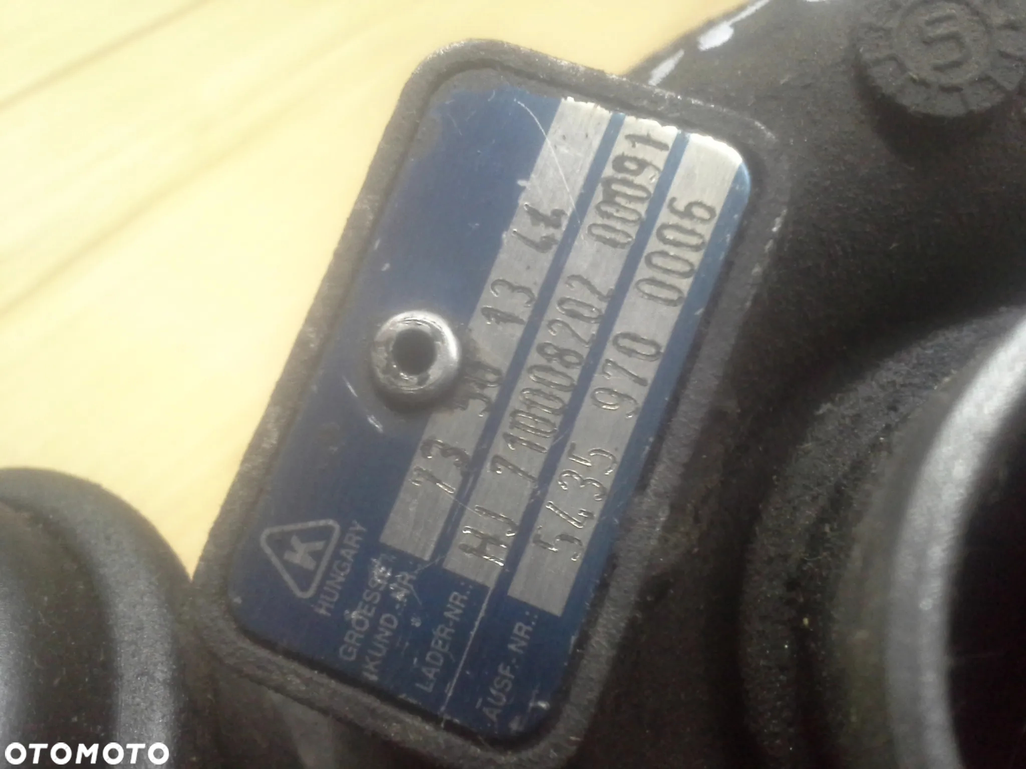 Opel Corsa 1.7 CDTi turbosprężarka 73501344 - 6