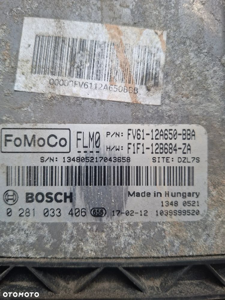 KOMPUTER SILNIKA FORD TOURNEO CONNECT MK2 1.5 TDCI 13-22 FV61-12A650-BBA - 2
