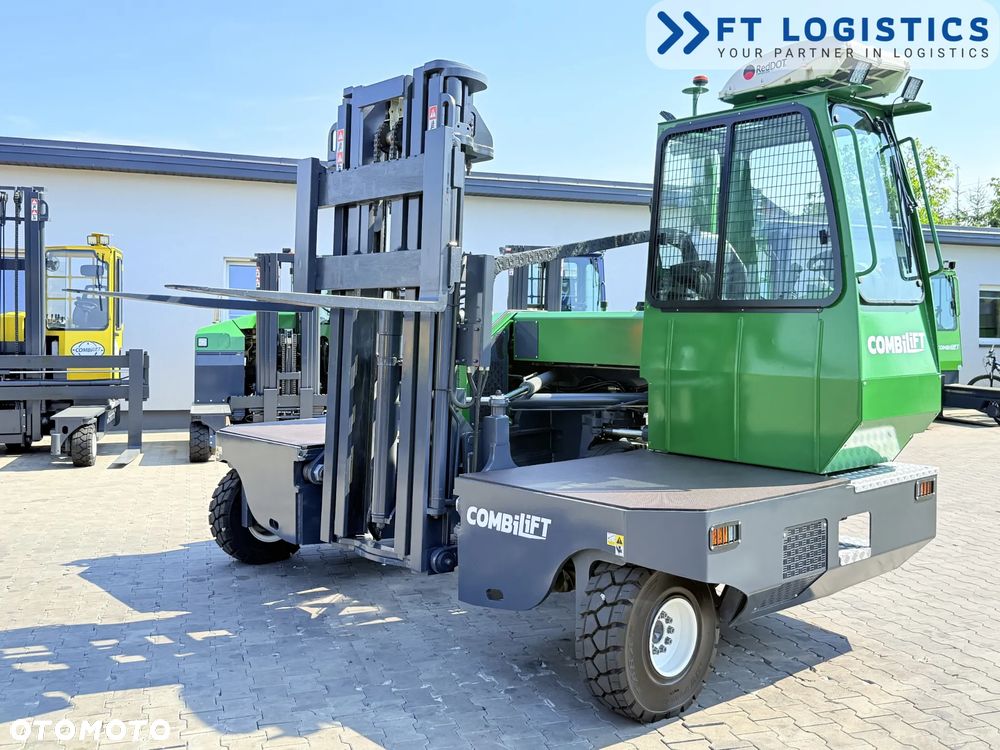 Combilift WÓZEK CZTEROKIERUNKOWY - WIELOKIERUNKOWY | COMBILIFT C5000SL | GAS | TRIPLEX 5500 MM | POZYCJONER WIDEŁ | WOLNY SKOK | NOWE OPONY | OGRZEWANIE + KLIMATYZACJA | PO SERWISIE | STAN IDEALNY