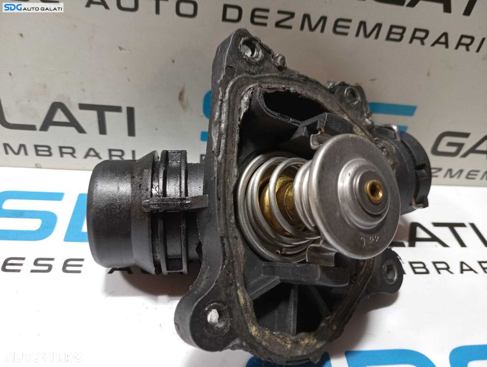 Corp Carcasa Suport Termostat Apa BMW Seria 5 E61 E60 525 2.5 D 2003 - 2010 Cod 8992 2808-0420 [M6111] - 2