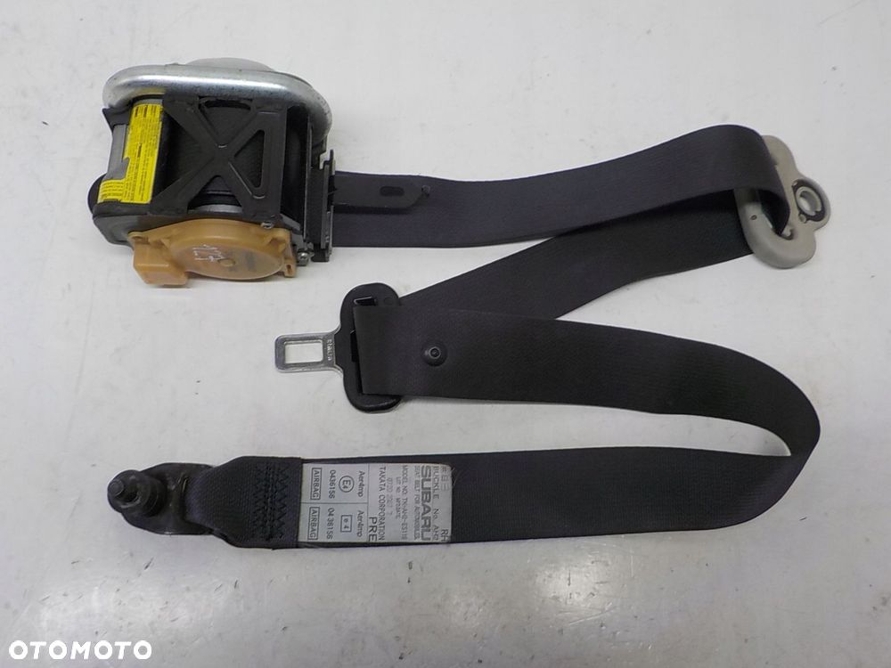 SUBARU IMPREZA III GH PAS BEZPIECZEŃSTWA NAPINACZ PRAWY PRZÓD PASAŻERA - 1