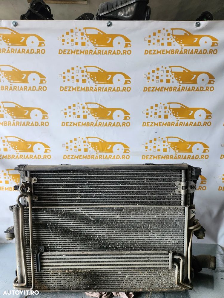 Radiator Racire Apa Antigel Clima Servo Electroventilator Termocupla Vw Touareg 2.5 Tdi Motor BAC - 1