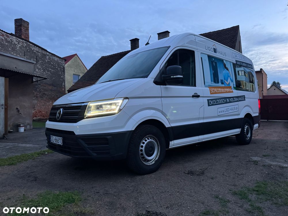 Volkswagen CRAFTER FULL Led wysoki pl salon 101 tys przeb Zamiana - 1