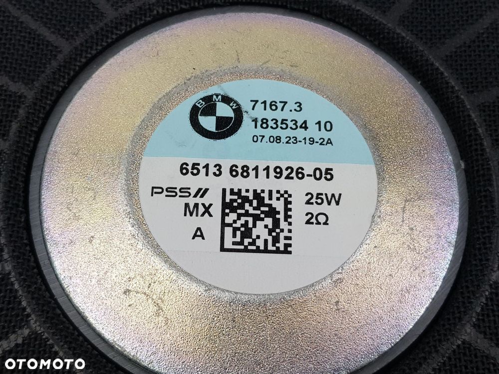 NOWY Głośnik niskotonowy Subwoofer BMW X3M F97 X4M F98 X3 X4 6811926 - 7