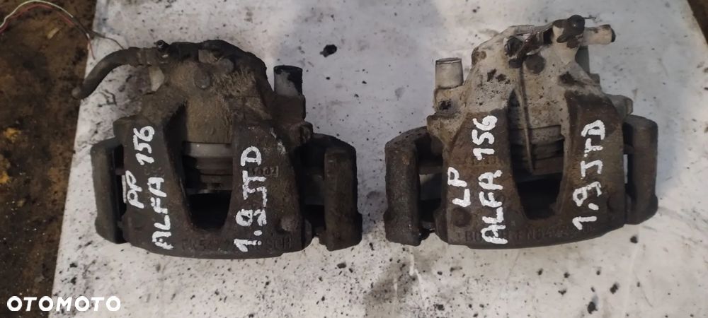 Alfa romeo 156 2,0ts 1,9JTD zacisk jarzmo przód tył - 2