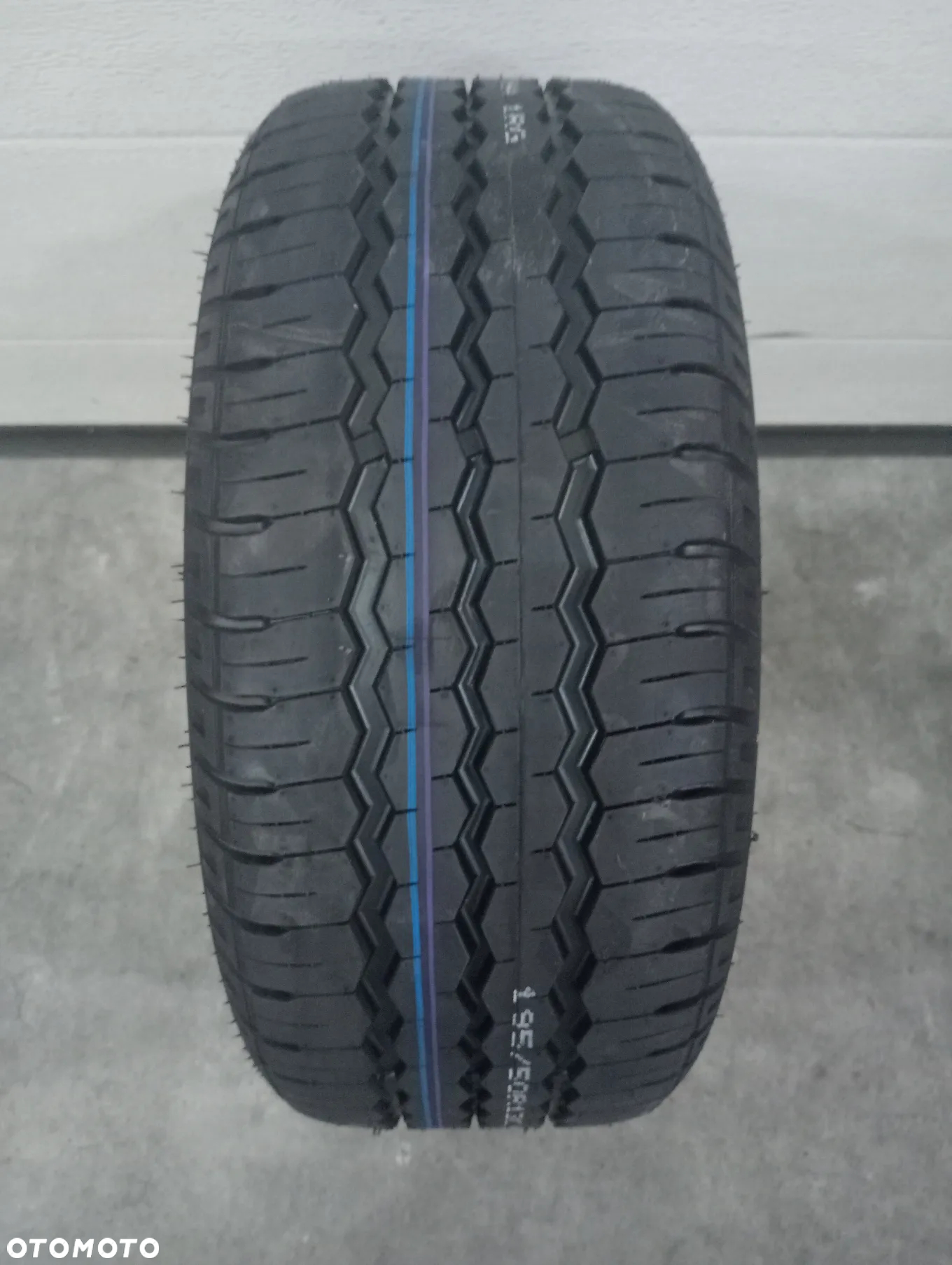 KOŁO 195/50 R13C WANDA 5x112 FELGA ALUMIOWA CZARNA MAT PRZYCZEPA OPONA - 6