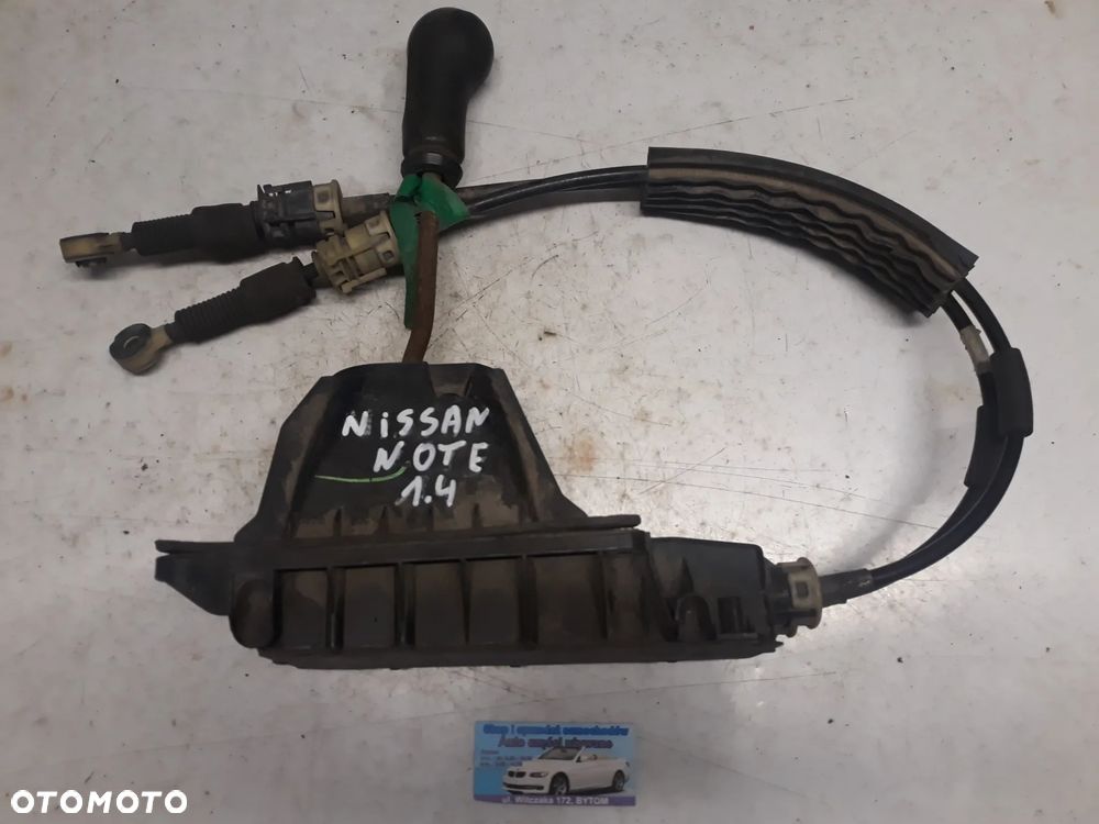 LEWAREK ZMIANY BIEGÓW NISSAN NOTE 1,4B  3550210A - 1