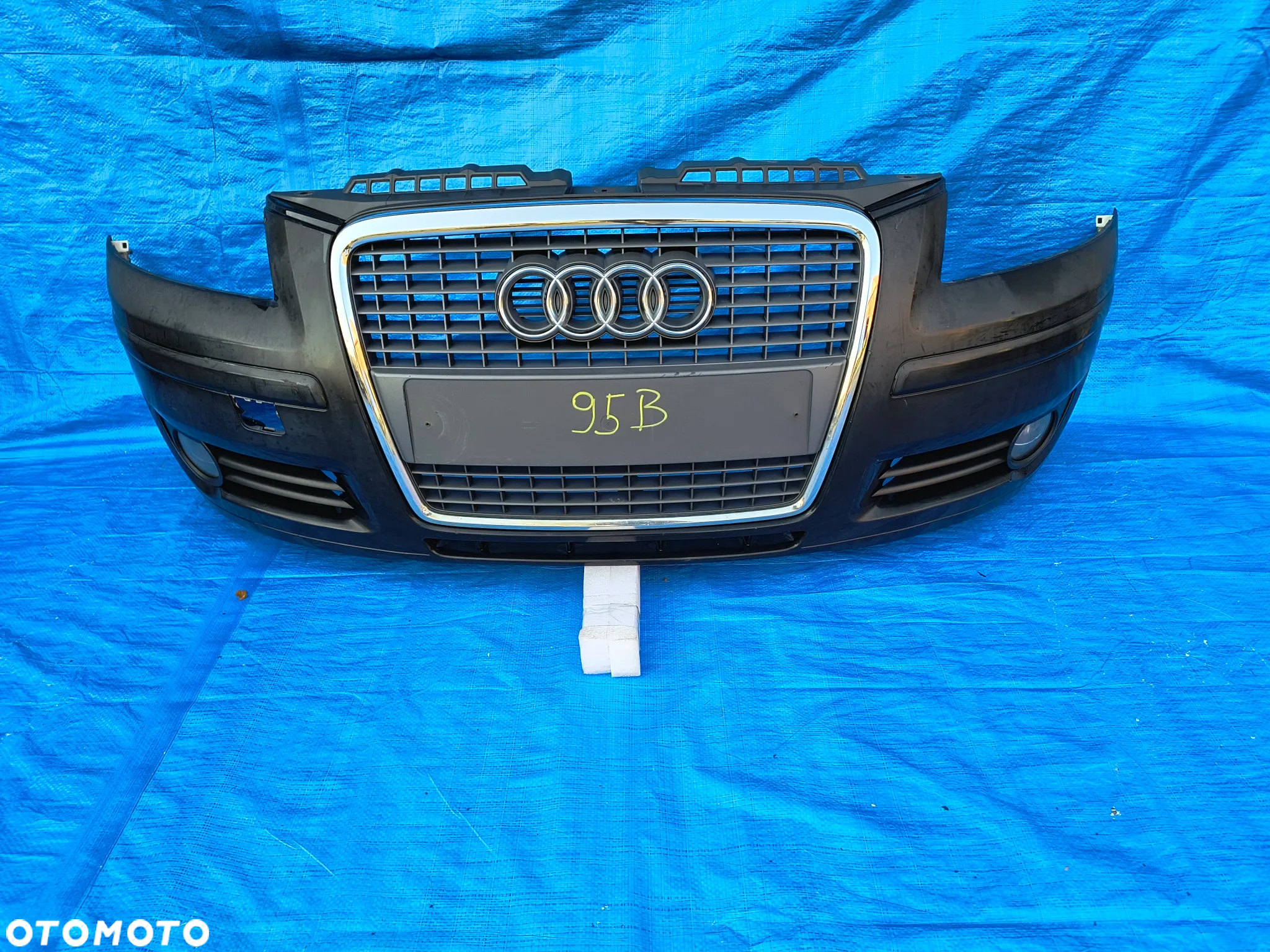 Zderzak przód przedni kompletny Audi A3 8P lift duży grill wysyłka - 2