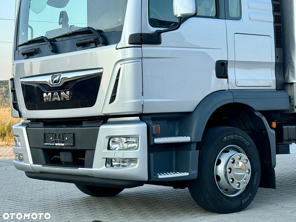MAN TGM 12.250 / TGL / BURTO - FIRANKA / WINDA / 18 PALET / AUTOMAT / SYPIALKA / EURO 6 / 2017 - 18