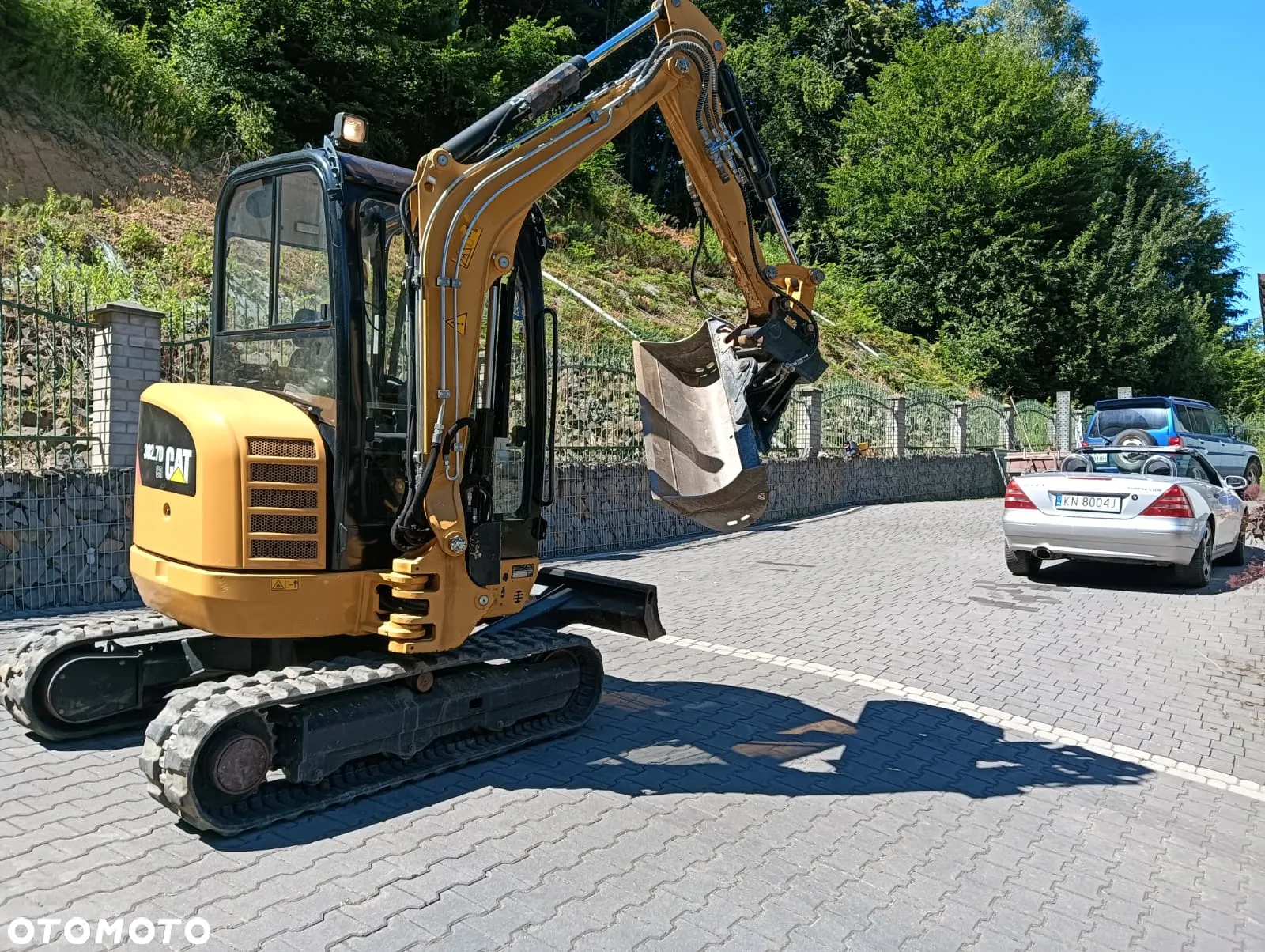 Caterpillar 302.7D | 2016 r | 2400 mtg | 3 tony | koparka gąsienicowa obrotowa minikoparka mini koparka - 2