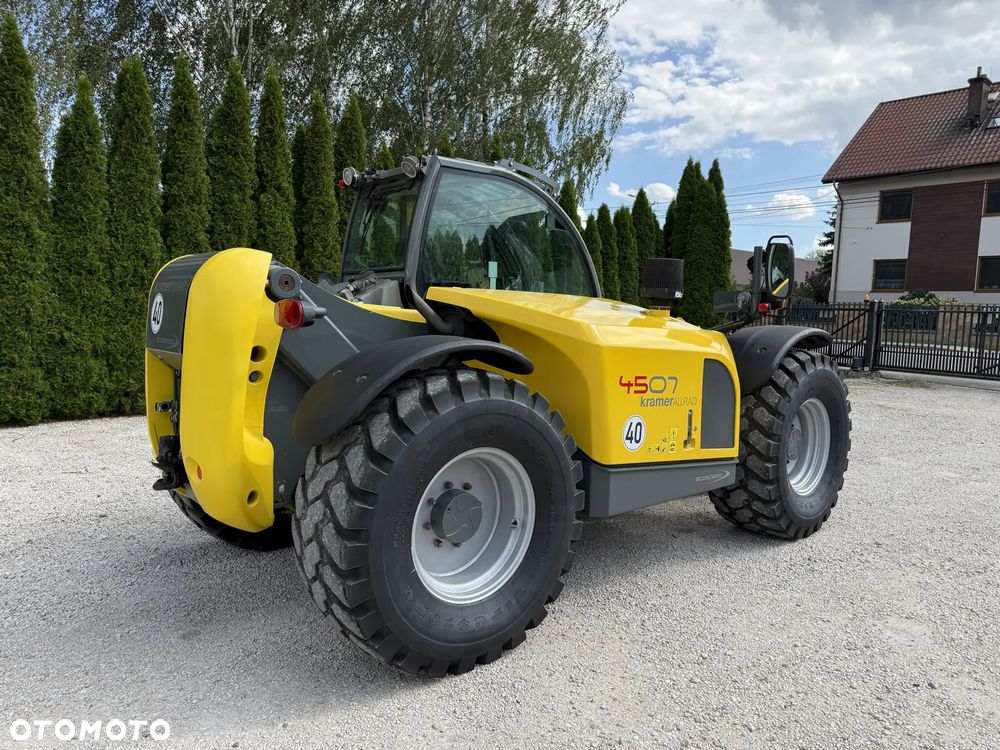 Kramer Kramer 4507 TELESKOP / PIĘKNA / 7 METRÓW UDŹWIG 4400 KG / BOGATA WERSJA 40 KM/H / PNEUMATYKA / SPROWADZONA Z NIEMIEC / ZWROTNA I STABILNA / ORYGINAŁ / SILNA / BEZ DPF I ADBLUE / KLIMA / KT 407 447 457 35.7 559 7044 531 541 70 - 6