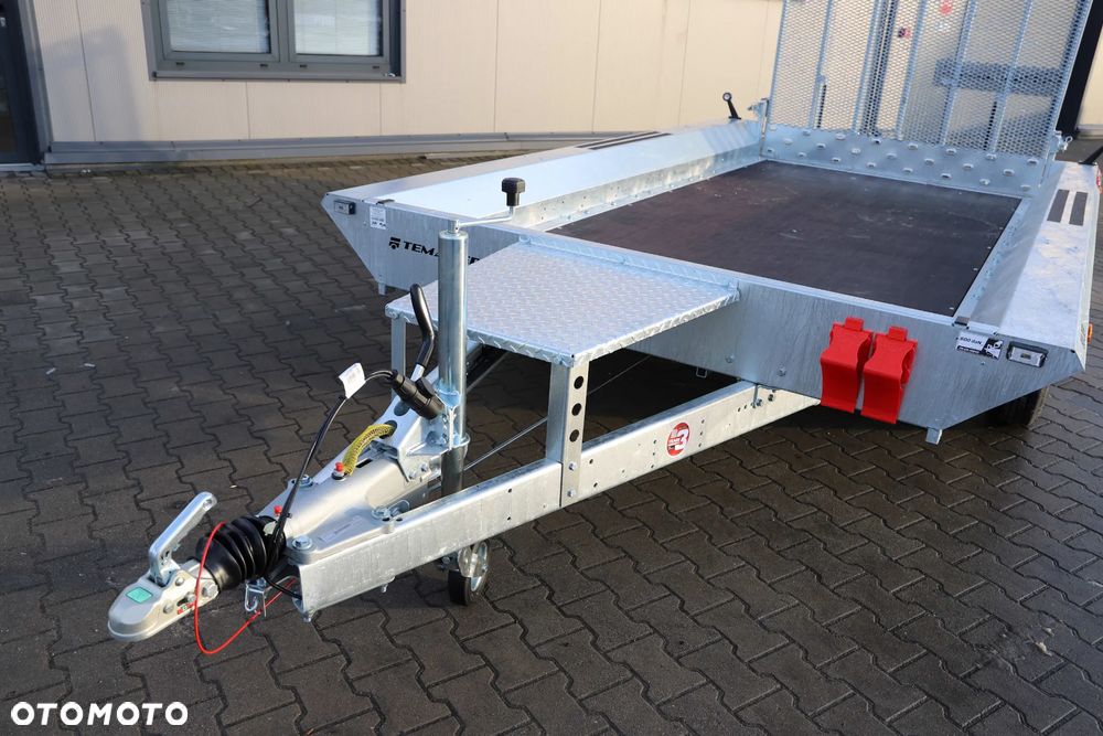 TEMARED /MARTZ BUILDER 3 4018/3 S 3,5T ,Koła 14C, 400x180x30 do przewozu sprzętu budowlanego, TRAP, DMC 3500kg, 3 osie, - 8