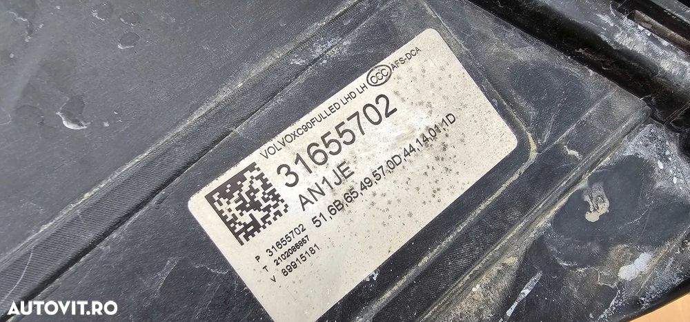 Far stanga Full Led Volvo XC90 Facelift 2019 2020 2021 2022 - 5