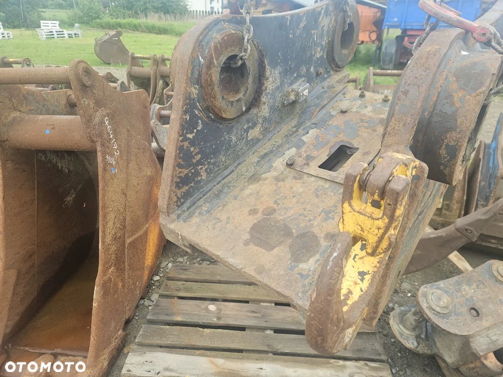 Szybkozłącze hydrauliczne S70 Gjerstad do koparki koparka CAT VOLVO HITACHI - 4