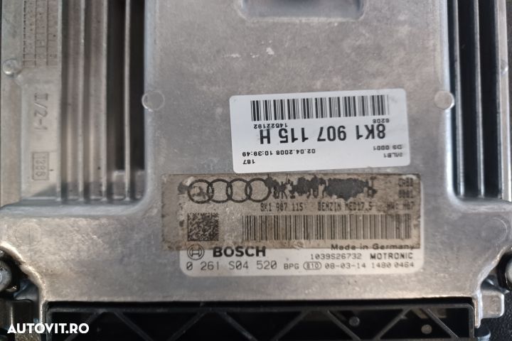Calculator motor ECU 8K1907115H 0261S04520 - 1.8  TFSI CABB 8K1907115 - 3