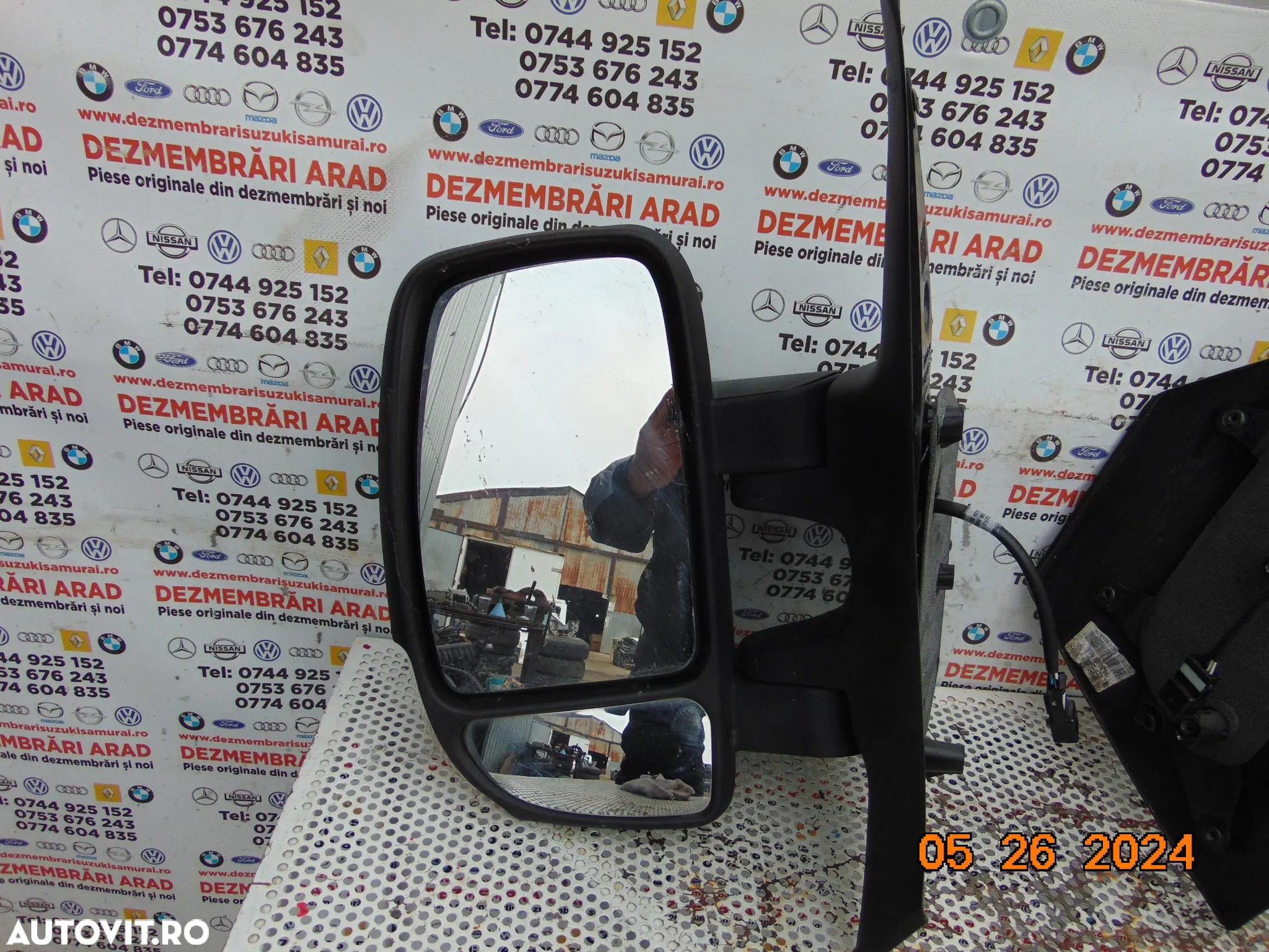 Oglinda Renault Master 3 Master 4 Opel Movano oglinzi electrice stanga dreapta - 3