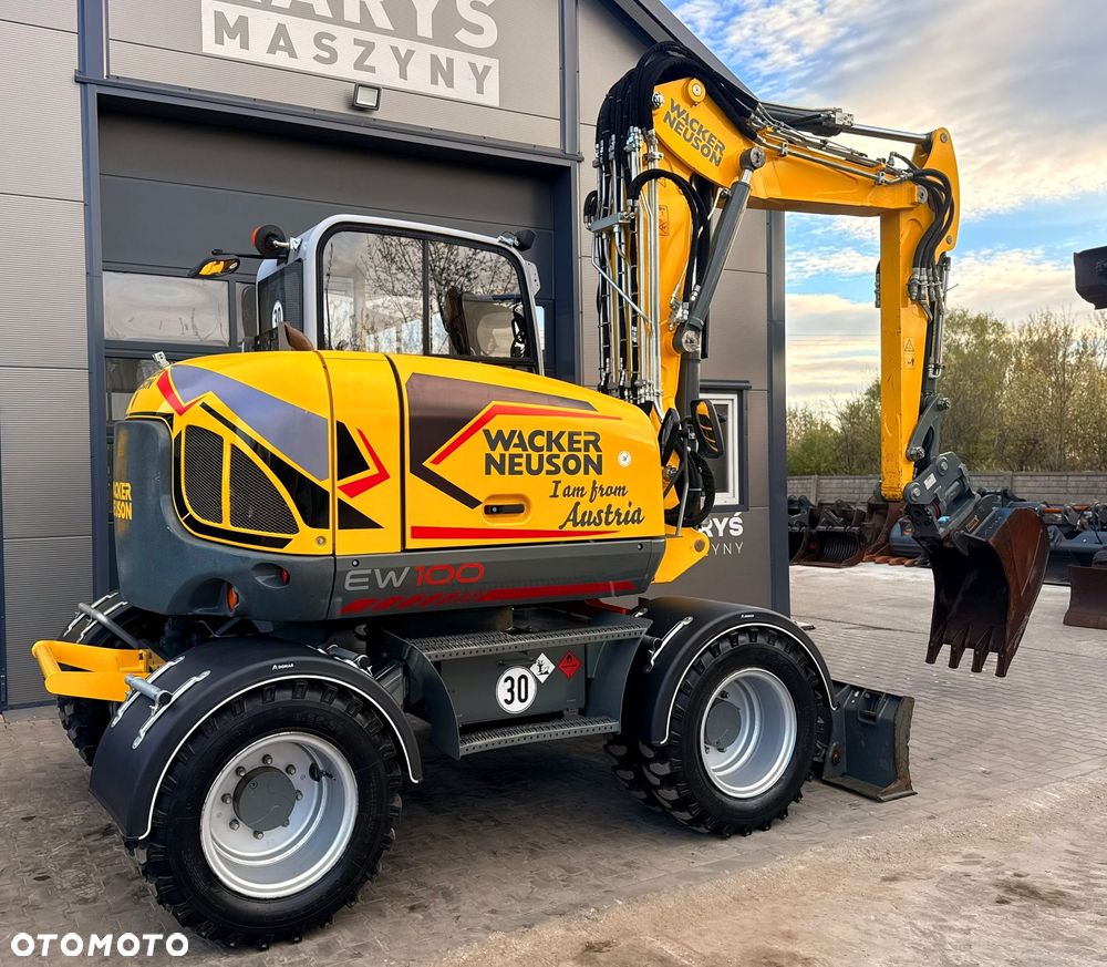 Wacker Neuson EW100 2018 4800 mth KOPARKA KOŁOWA EW 100 - 2