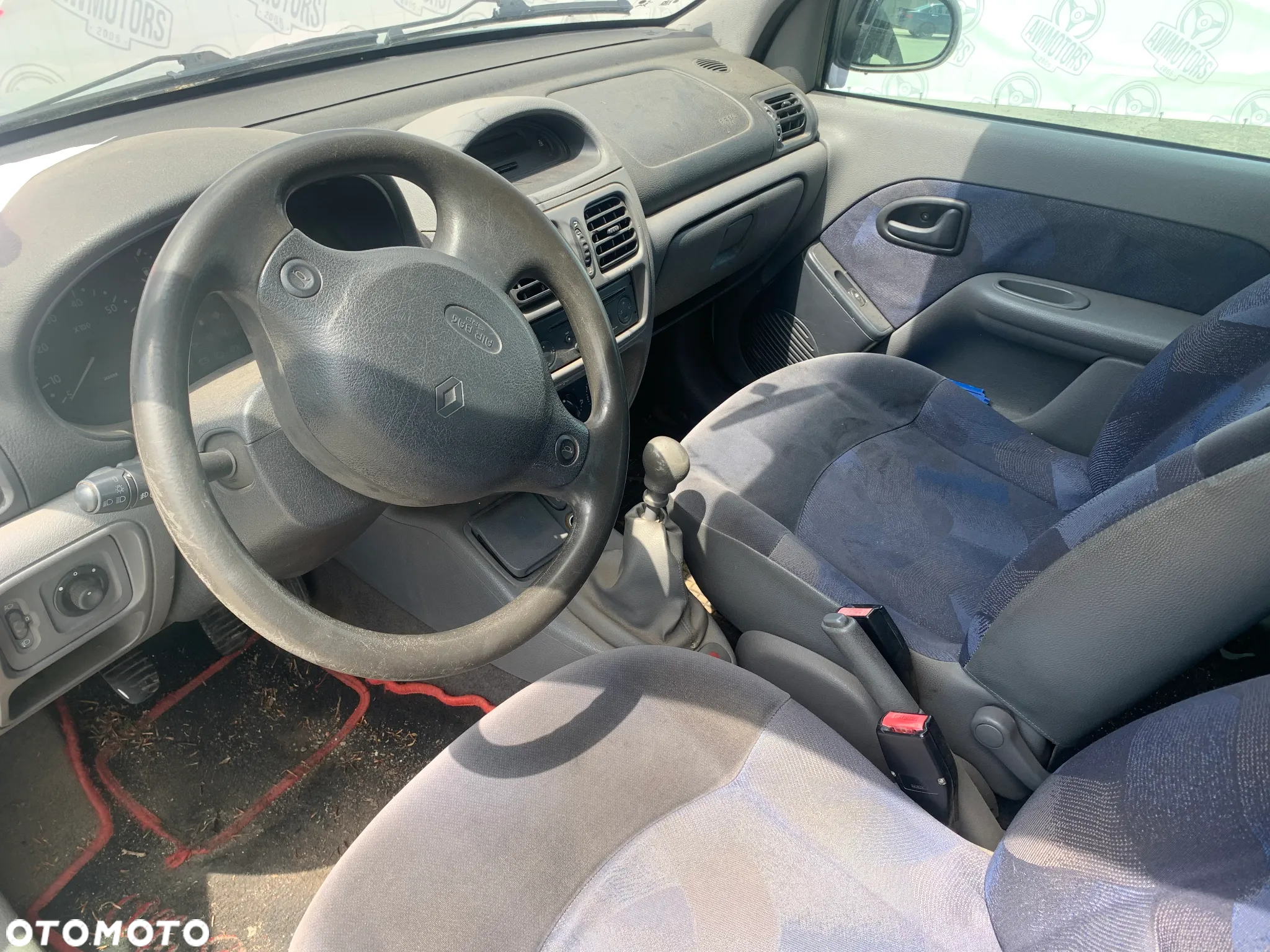 RENAULT CLIO 2001 *SAMOCHÓD NA CZĘŚCI* 902 MASKA LAMPA DRZWI LUSTERKO ZDERZAK GRILL BŁOTNIK KLAPA BELKA PRAWE LEWE PRZÓD TYŁ - 5