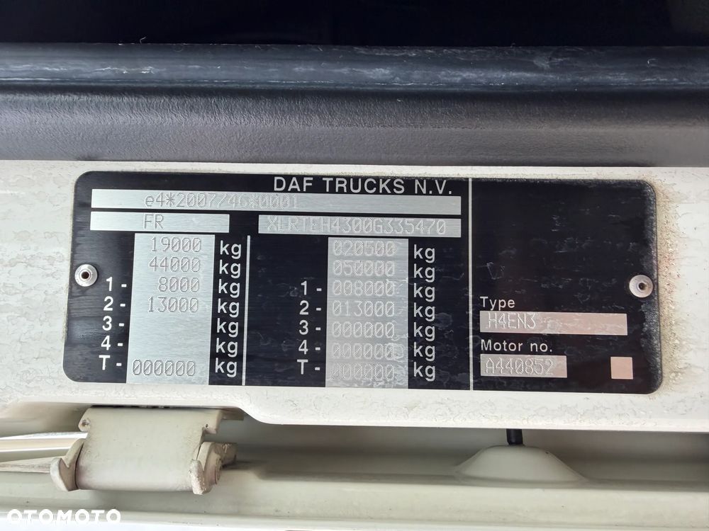 DAF XF106 480 EURO6 / 2020 / SPACE CAB / HYDRAULIKA - 17