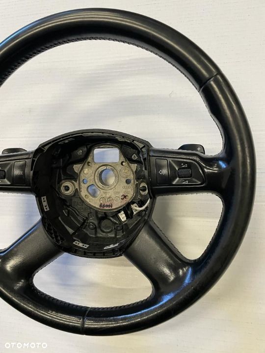 AUDI A6 C6 KIEROWNICA SKÓRA ŁOPATKI 4F0419091AK - 10