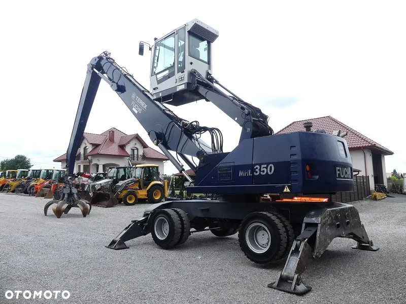 Fuchs MHL350 z Niemiec / Chwytak do złomu / - 18