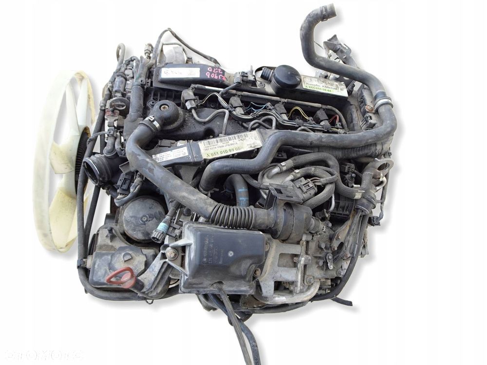 silnik kpl. mercedes sprinter w906 2.2 313 cdi 651955 - 4