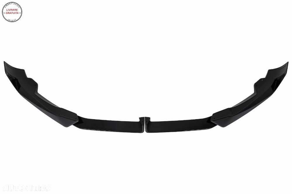 Pachet Exterior Aero BMW X6 G06 LCI M-Sport (2024-) Black Knight Design Negru Luci- livrare gratuita - 6